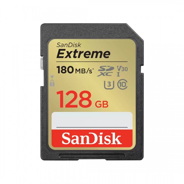 SanDisk Extreme 128 GB SDXC UHS-I ...