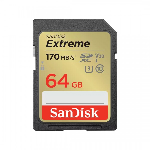 SanDisk Extreme 64 GB SDXC UHS-I ...
