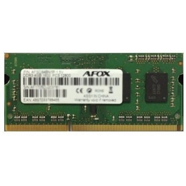 AFOX SO-DIMM DDR3 8GB memory module ...