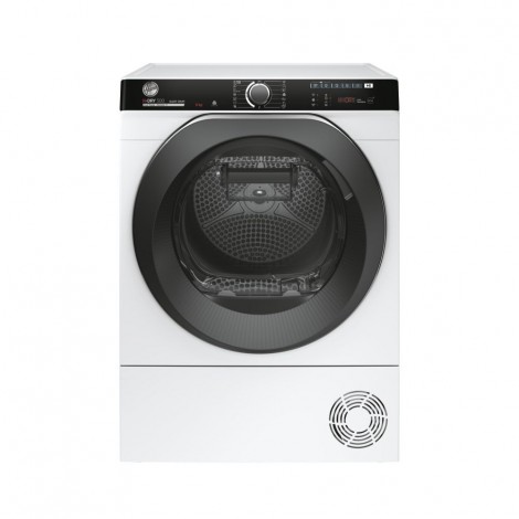Hoover Dryer Machine NDPEH9A2TCBEXMSS Energy efficiency class A++, Front loading, 9 kg, Heat pump, LCD, Depth 58.5 cm, Wi-Fi, White