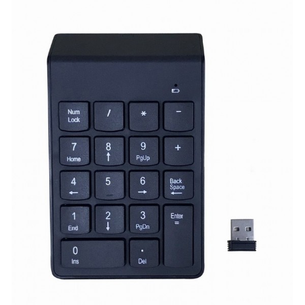 Gembird KPD-W-02 numeric keypad Notebook/PC Bluetooth ...