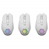 MOUSE DEFENDER GM-514 GLORY OPTIC RF RGB 3200dpi 7P WHITE