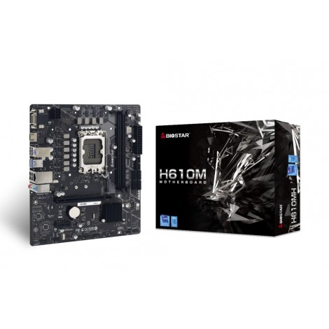 Biostar H610MH motherboard Intel H610 LGA 1700 micro ATX
