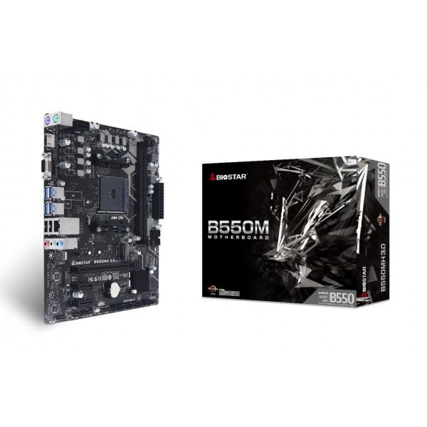Biostar B550MH 3.0 motherboard AMD B550 ...