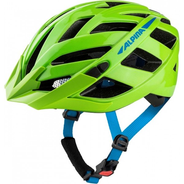 ALPINA PANOMA 2.0 GREEN-BLUE GLOSS helmet ...