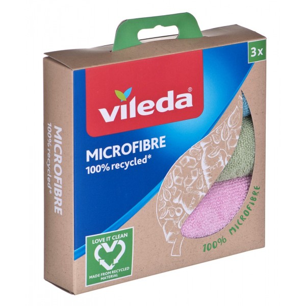 Cleaning Cloth Vileda Microfibre 100% Recycled ...