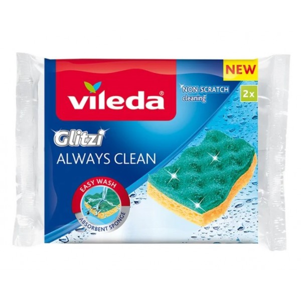 Viscose Sponge Vileda Glitzi Always Clean ...