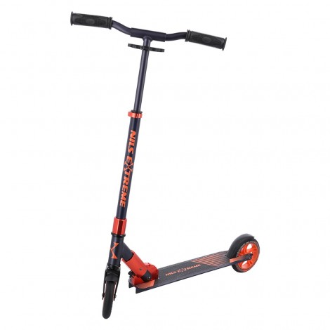 NILS EXTREME HD145 GRAPHITE-ORANGE city scooter