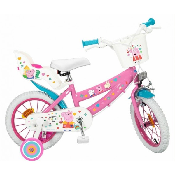 Children's bicycle 14" Peppa Pig pink ...