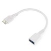 Kabel OTG USB 3.0 AF do microUSB BM; Y-C453