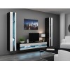 Cama TV stand VIGO NEW 30/180/40 black/white gloss