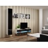 Cama TV stand VIGO NEW 30/140/40 white/black gloss