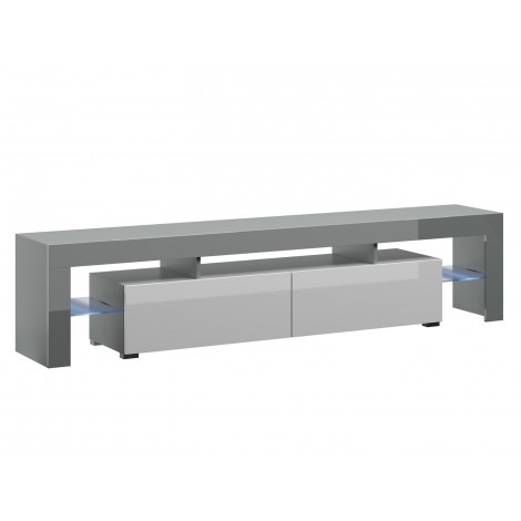 Cama TV stand TORO 200 grey/white gloss