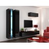 Cama TV stand VIGO NEW 30/180/40 black/black gloss