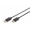 Kabel połączeniowy DisplayPort z zatrzaskami 1080p 60Hz FHD Typ DP/DP M/M 10m Czarny