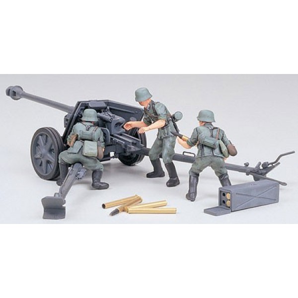 Model plastikowy German 75mm Anti Tank ...