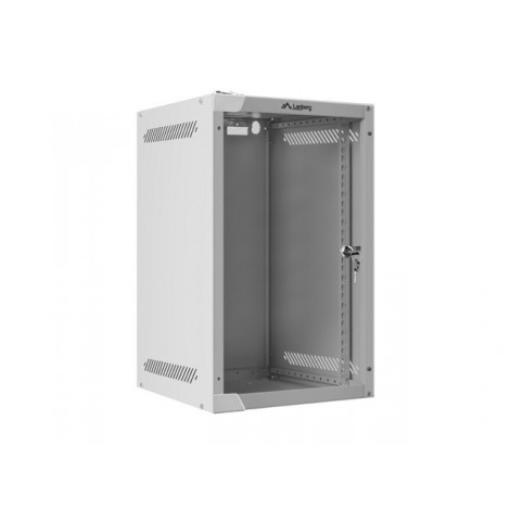 Lanberg wall-mount cabinet 10" 9U (280x310, gray)