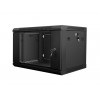 Lanberg wall mounted 19" rack cabinet 6U 600x450 black wf01-6406-10b