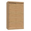 Topeshop IGA 120 ART C KPL bedroom wardrobe/closet 7 shelves 2 door(s) Oak