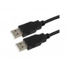 Kabel USB AM-AM 1.8m black