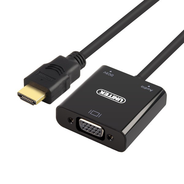 Adapter HDMI to VGA + AUDIO; ...