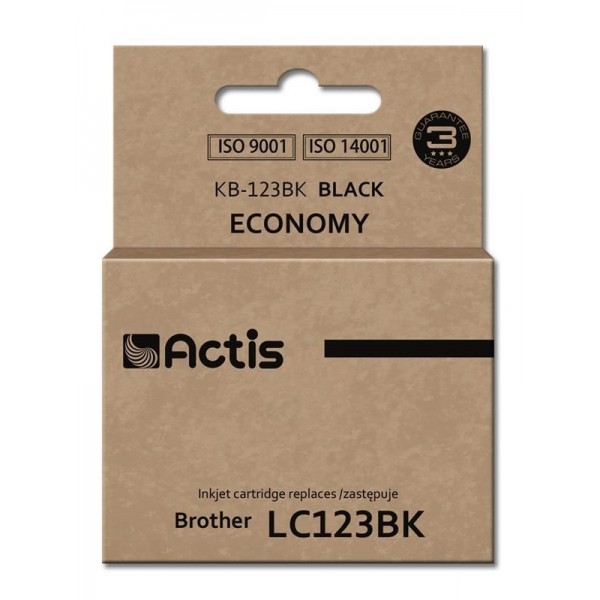 Actis KB-123Bk ink (replacement for Brother ...