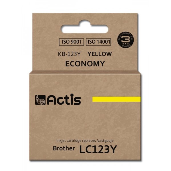 Actis KB-123Y ink (replacement for Brother ...
