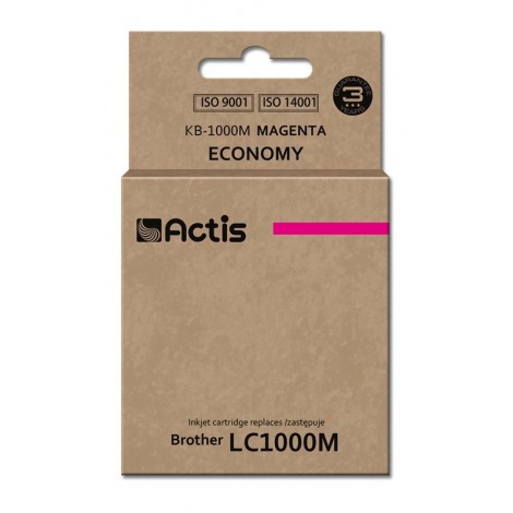 Actis KB-1000M ink (replacement for Brother LC1000M/LC970M; Standard; 36 ml; magenta)