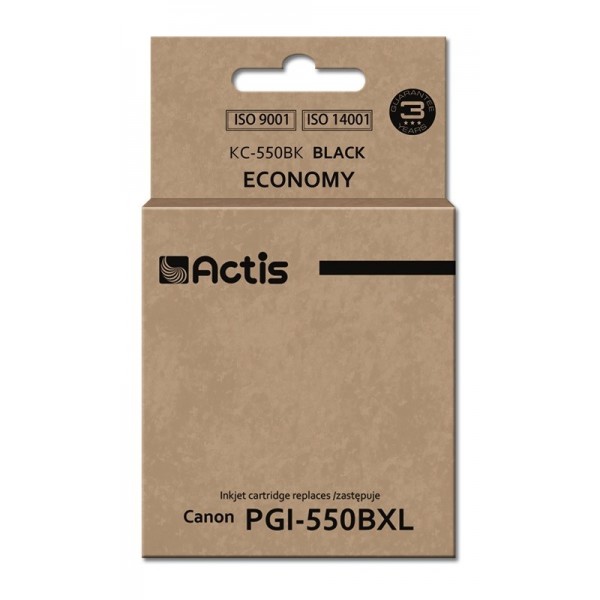 Actis KC-550Bk ink (replacement for Canon ...