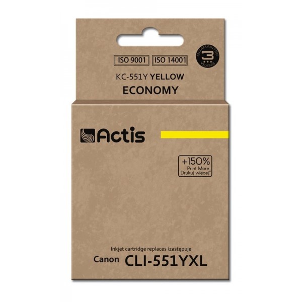 Actis KC-551Y ink (replacement for Canon ...