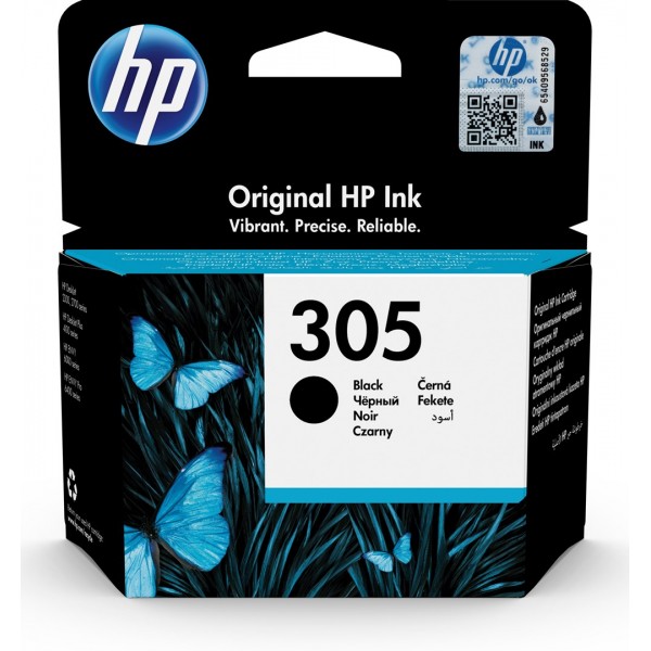 HP 305 Black Original Ink Cartridge ...