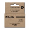 Actis KH-650BKR ink (replacement for HP 650 CZ101AE; Standard; 15 ml; black)