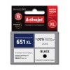 Activejet AH-651BRX ink (replacement for HP 651 C2P10AE; Premium; 20 ml; black)