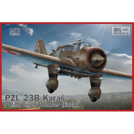 PZL. 23B Karaś Polish Light  Bomber (Early product)