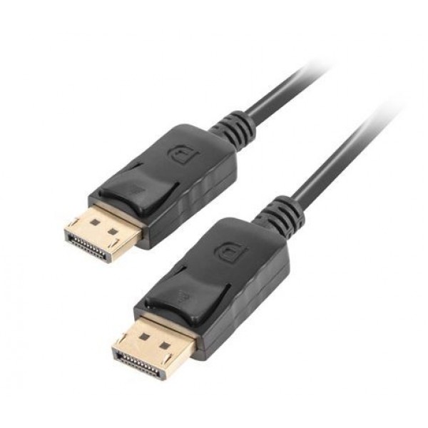 Kabel DisplayPort M/M 4K 1M czarny