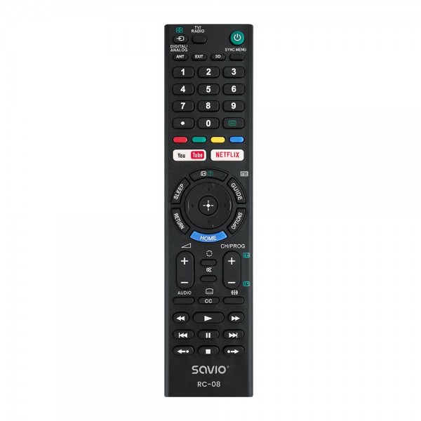 Savio RC-08 remote control TV Press ...