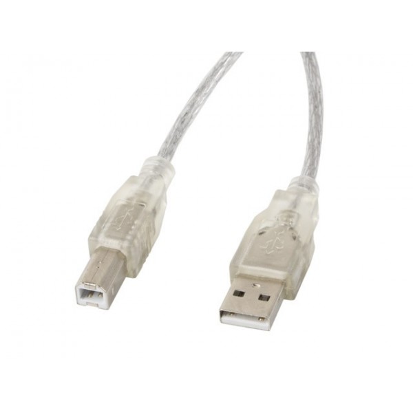 Kabel USB 2.0 AM-BM 3M Ferryt ...