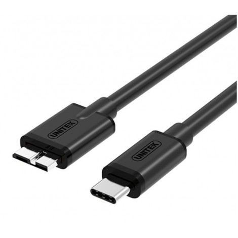 Kabel USB TYP-C do microUSB 3.0 1m Y-C475BK