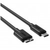 Kabel USB TYP-C do microUSB 3.0 1m Y-C475BK