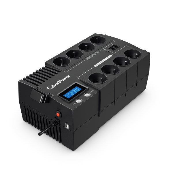 CyberPower BR700ELCD-FR uninterruptible power supply (UPS) ...