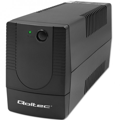 Qoltec 53774 Uninterruptible power supply Line Interactive | Monolith | 1000VA | 600W