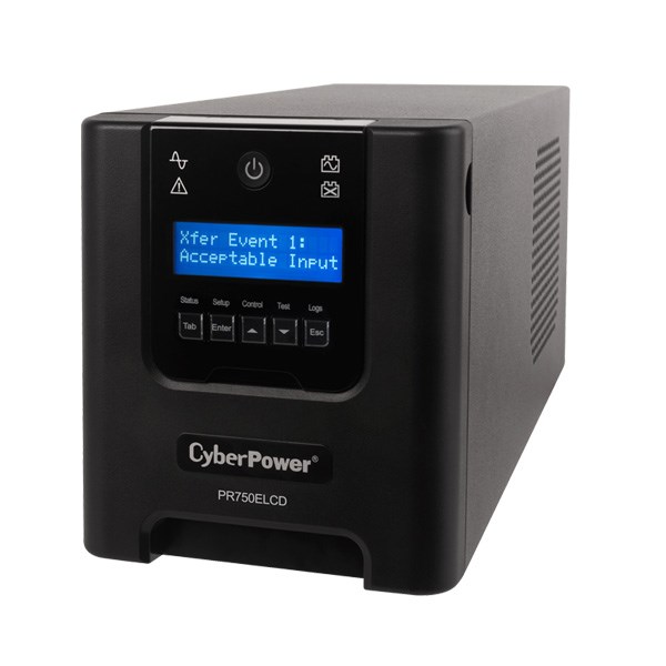 CyberPower PR750ELCD uninterruptible power supply (UPS) ...