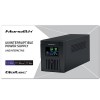 Qoltec 53770 Uninterruptible Power Supply Line Interactive | Monolith | 1500VA | 900W | LCD | USB