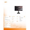 Monitor 23.8 24P1 IPS DVI DP HDMI Pivot Głośniki