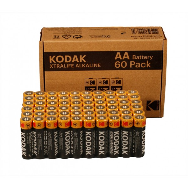 Kodak XTRALIFE alkaline AA battery (60 ...