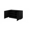 Cama sideboard 2D REJA black gloss/black gloss