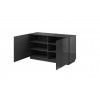 Cama sideboard 2D REJA graphite grey gloss/graphite grey gloss