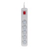 Activejet grey power strip with cord ACJ COMBO 5G/1,5M/BEZP. AUT/S