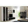 Cama Full cabinet VIGO '180' 180/40/30 white/black gloss