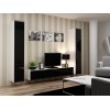 Cama Full cabinet VIGO '180' 180/40/30 white/black gloss